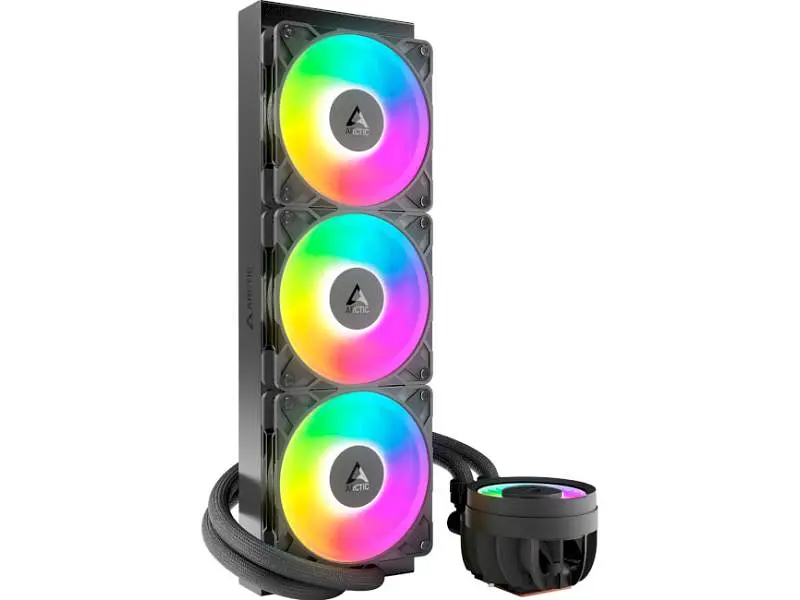 Водяне охолодження ARCTIC Liquid Freezer III Pro 360 A-RGB SI Black (ACFRE00169A) - фото 2