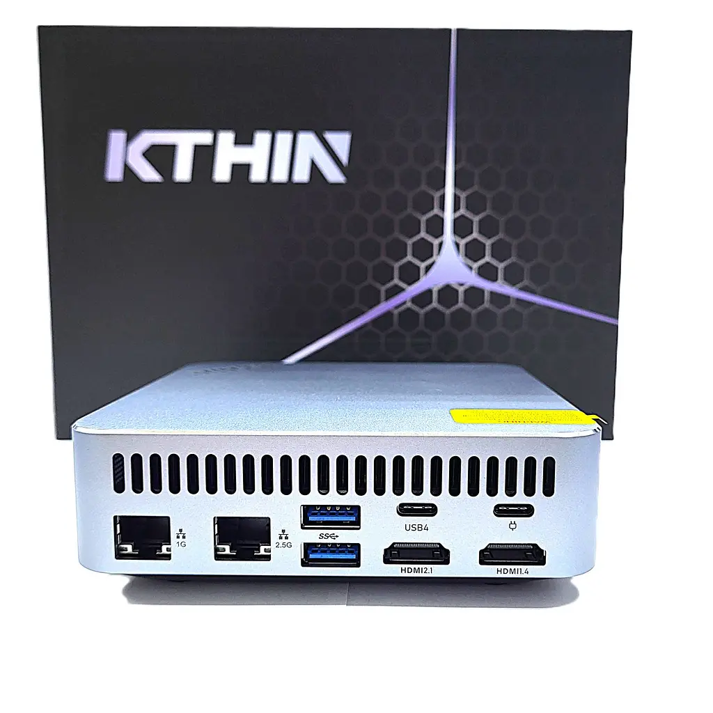 Мини компьютер неттоп KTHIN Mini PC MID3 Silver Core i5-1340P 12/16 16GB SSD 512GB Iris Xe Wi-Fi 6 2xHDMI 2xLAN - фото 9