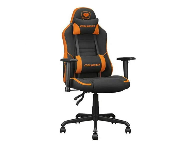 Комп'ютерне крісло для геймера Cougar Fusion SF black/orange - фото 3