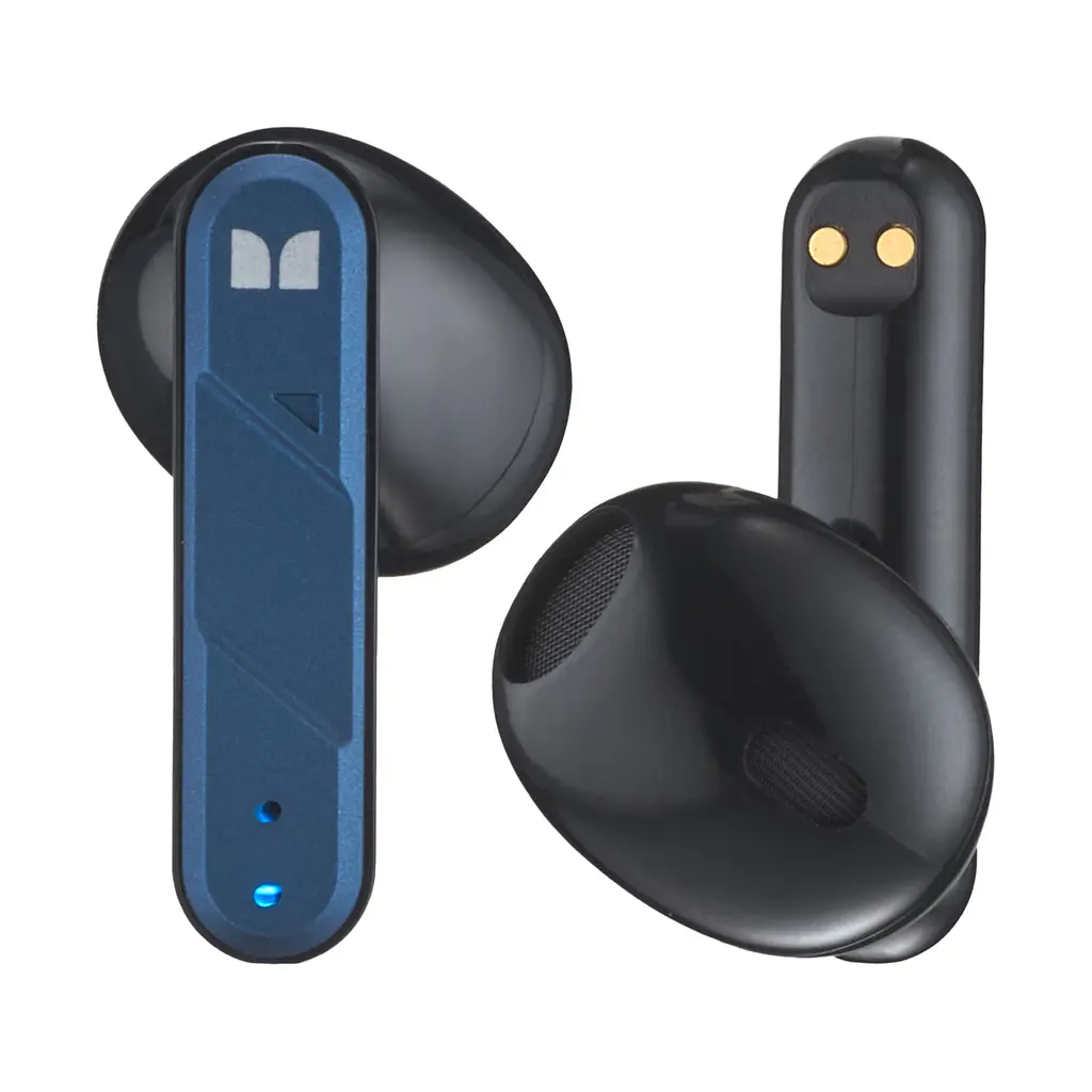 Навушники Bluetooth Monster XKT09 Wireless Bluetooth 5.2 Gaming earbuds 300mAh Blue - фото 4