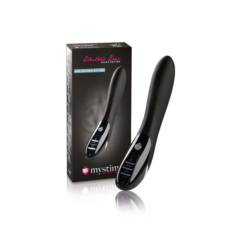 Вібратор з електростимуляцією Mystim Electric Eric eStim Black, міостимулятор - фото 10