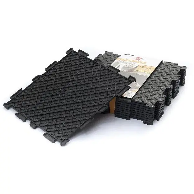 Напольное покрытие MultyHome Alpha Tile 30х30 см 10 шт. черное (55017) - фото 2