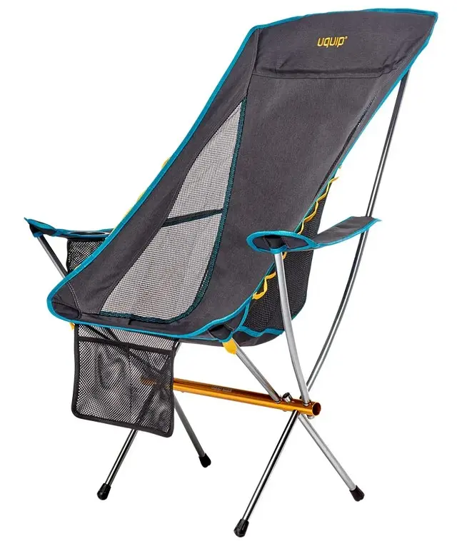 Крісло розкладне Uquip Infinity Lounger Grey (244047) (DAS303225) - фото 3