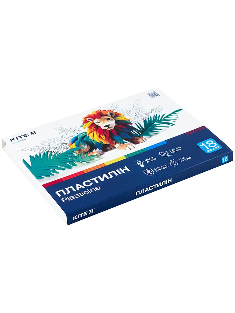 Пластилін 18 кол. 360 г KITE Classic (K-085) - фото 2