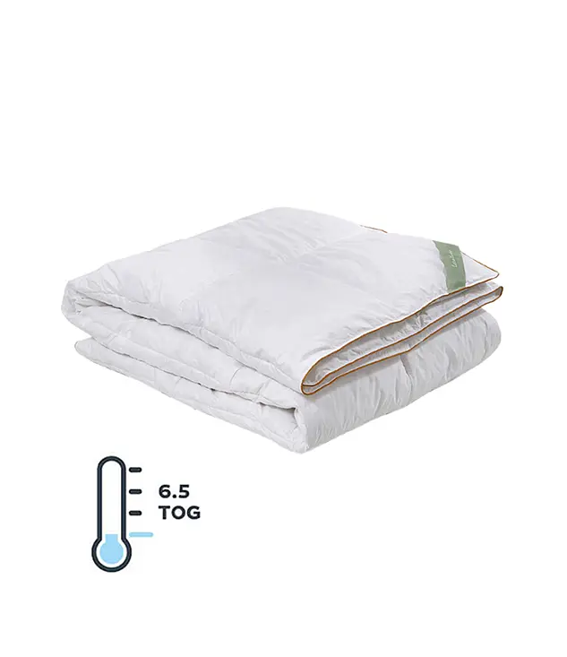 Одеяло Lotus Home - Goose 90% Light 6,5 tog пуховое 155x215 полуторное - фото 2