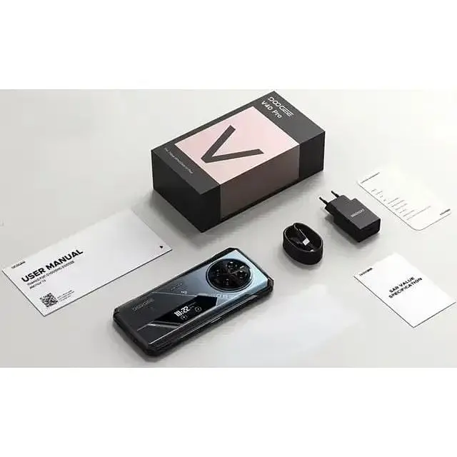 Смартфон Doogee V40 Pro 16/512Gb сріблястий - фото 7