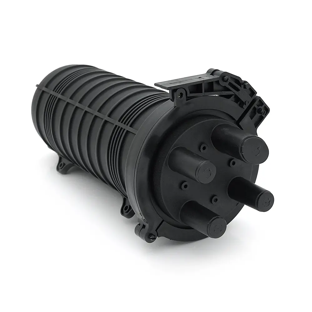 Муфта оптична Merlion ML-OP-F102H-96C, герметична, 4 введення, до 4-х касет, до 96 зварок, матеріал PP - фото 2
