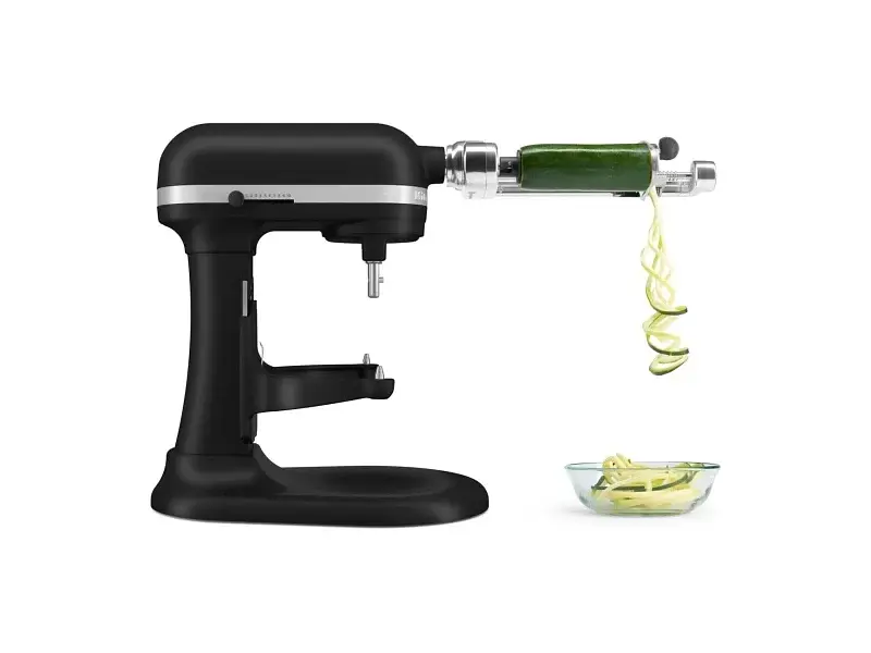 Кухонна машина KitchenAid Heavy Duty 5KSM55SXXEBM з відкидним блоком 5.2 л матова чорна - фото 6
