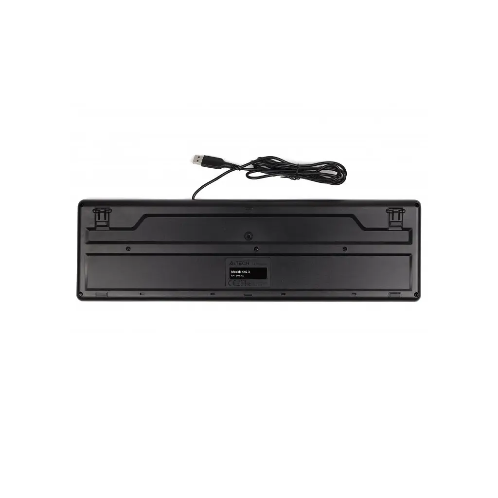 Клавіатура A4Tech KKS-3 USB Black - фото 4