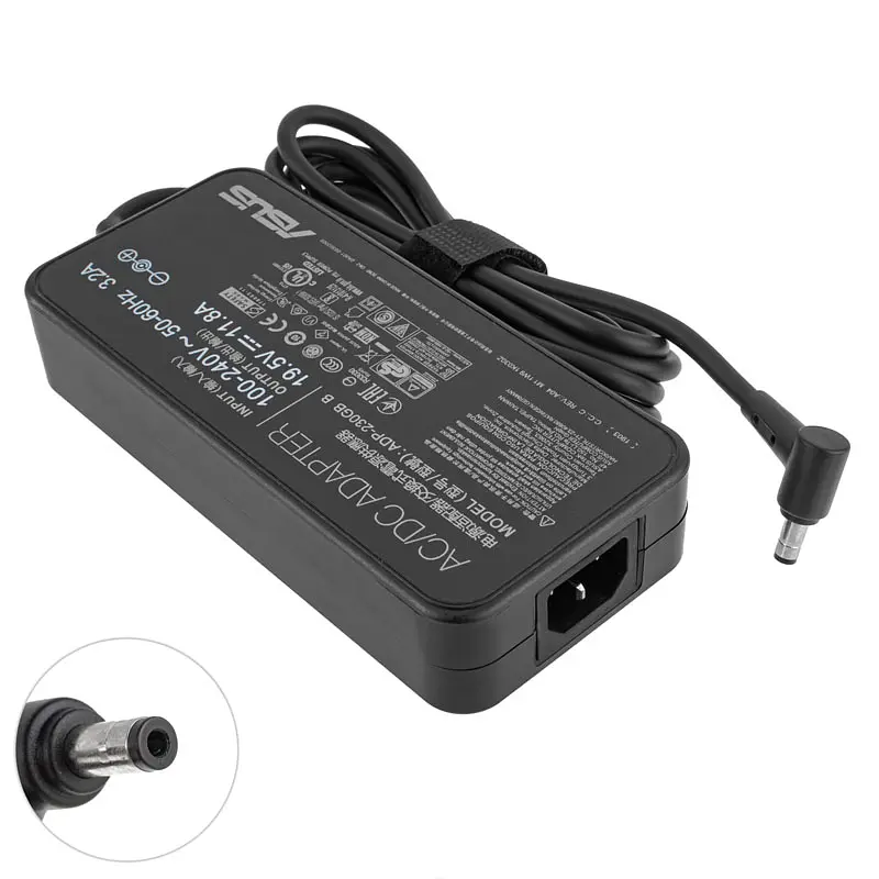 Блок живлення для ноутбука Asus 19.5V, 11.8A, 230W, 5.5x2.5мм, black (потрібен мережний кабель для ПК!) - фото 2