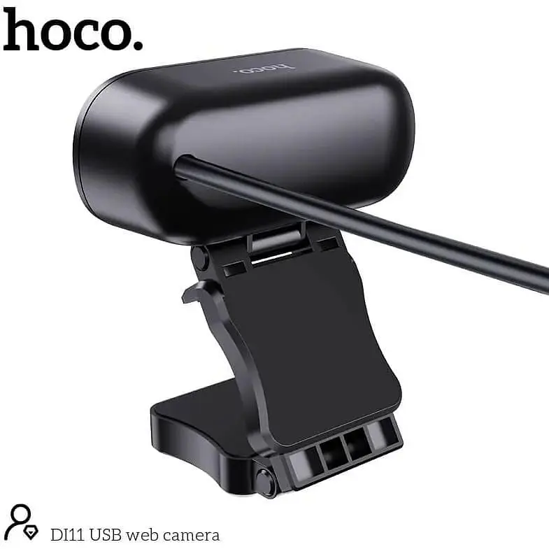 Веб-камера Hoco DI11 USB web Camera with Audio Focus 2K - HD 4Mpx кабель 1.5 метра - фото 5