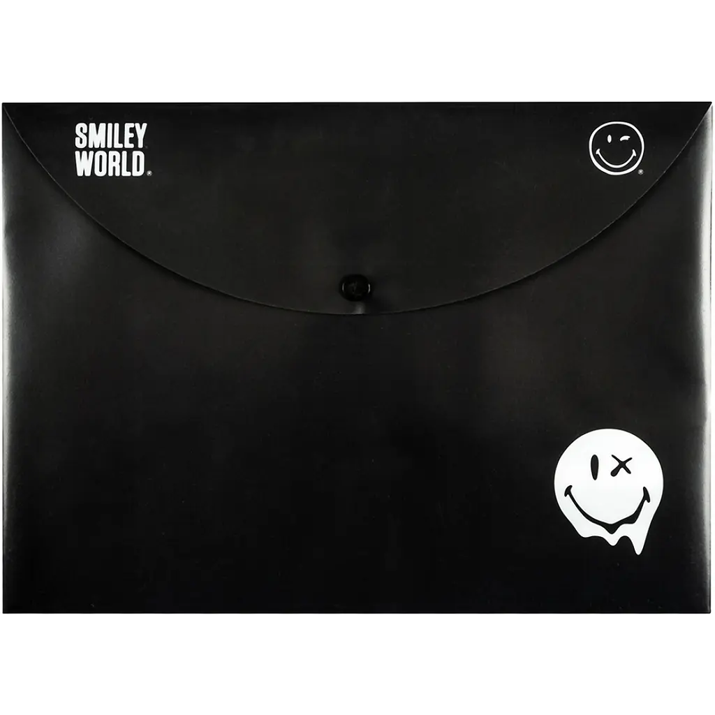 Папка-конверт Yes Smiley World А4 на кнопці (492442) - фото 2