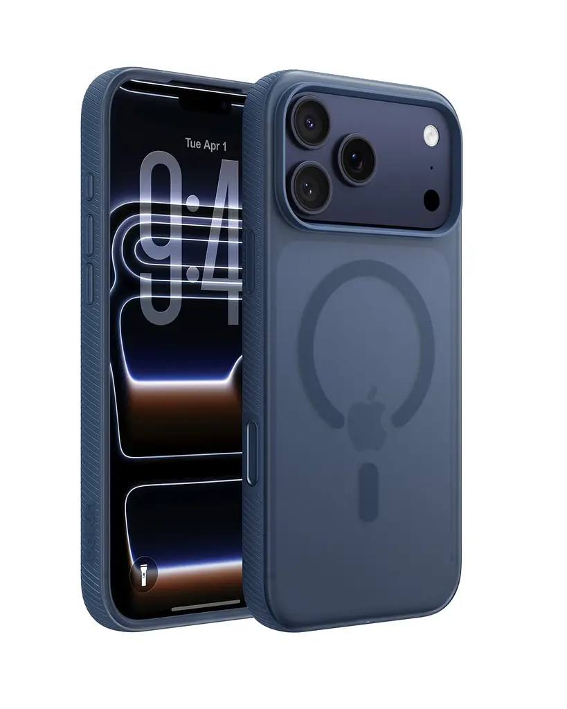Чохол Belkin для iPhone 17 Pro Max, Magnetic Protective Grip, Navy teh0019344 - фото 3