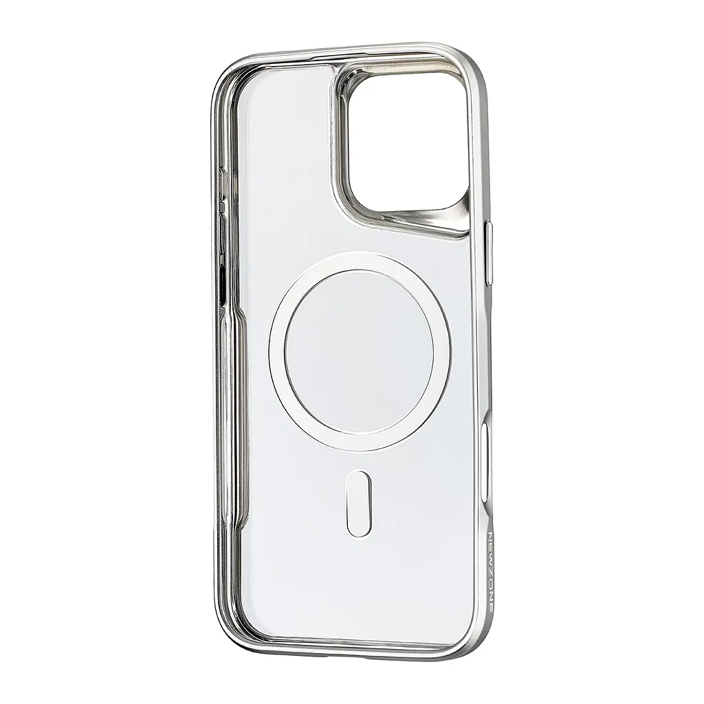 Чохол Metal Frame with MagSafe iPhone 16 Pro Max Dark Silver - фото 3