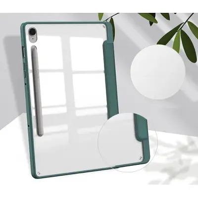 Чохол до планшета BeCover Soft Edge Samsung Galaxy Tab S10 FE (SM-X520/SM-X526) 10.9" Dark Green (713302) - фото 4