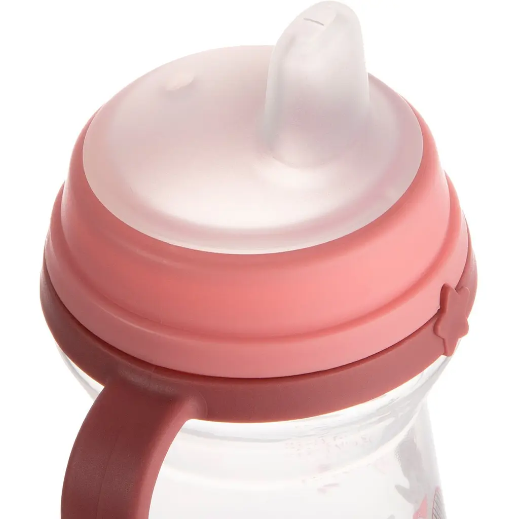 Кружка тренувальна Canpol babies First Cup Bonjour Paris 250 мл рожевий - фото 4