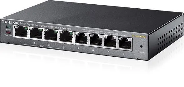 8-портовый гигабитный настольный РоЭ Easy Smart коммутатор, TL-SG108PE TP-LINK - фото 3