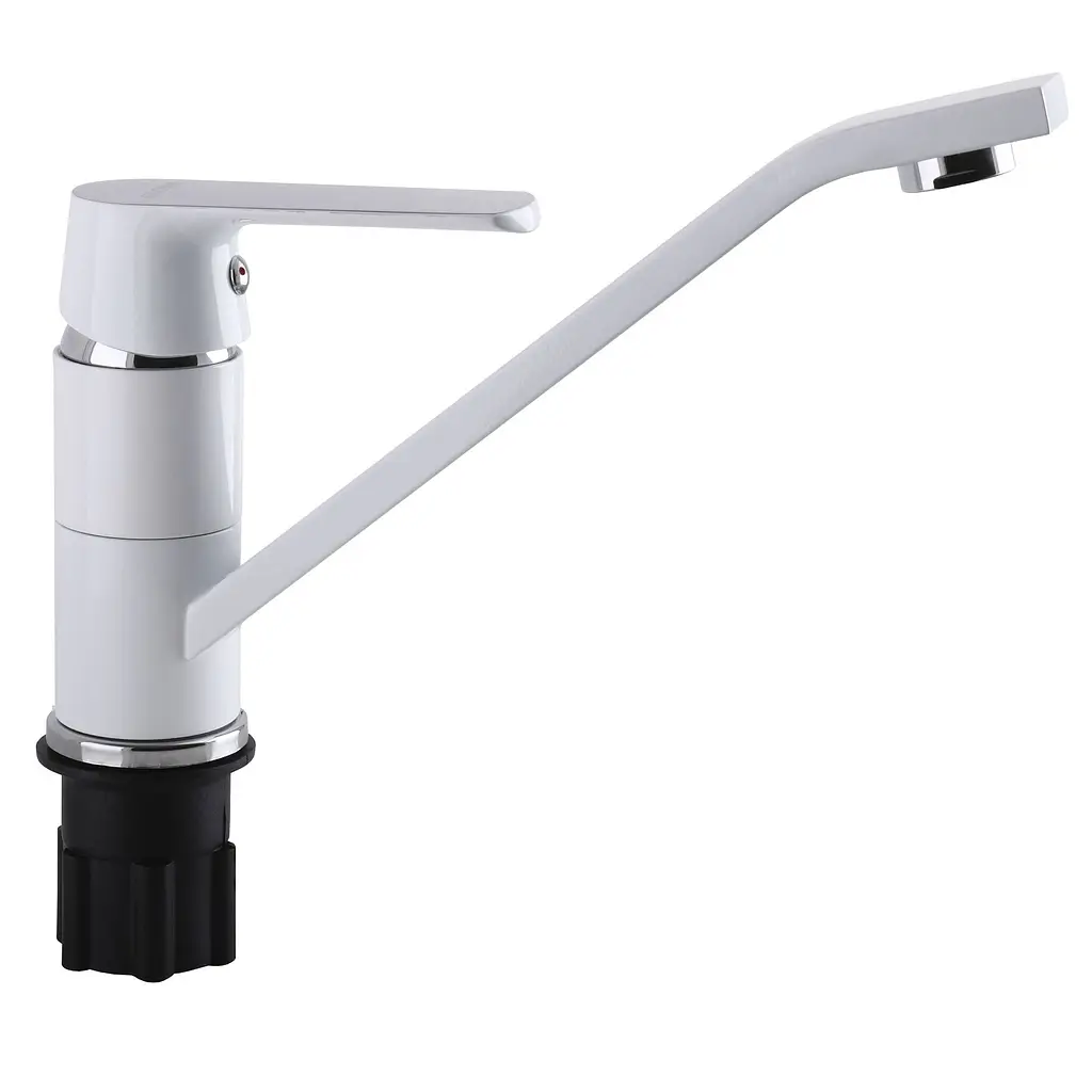 Змішувач для кухні Globus Lux Laguna GLA-0203Q-7-WHITE (22565) - фото 3