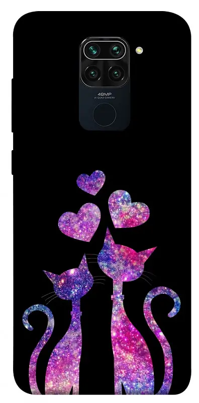 TPU чохол Demsky Космічні коти для Xiaomi Redmi Note 9 / Redmi 10X