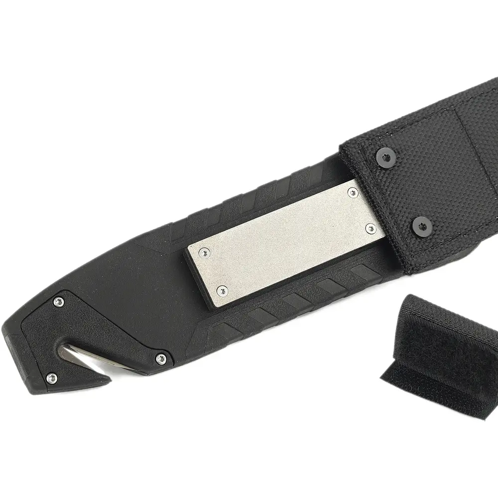 Ніж Ganzo G8012V2-BK з паракордом чорний - фото 4