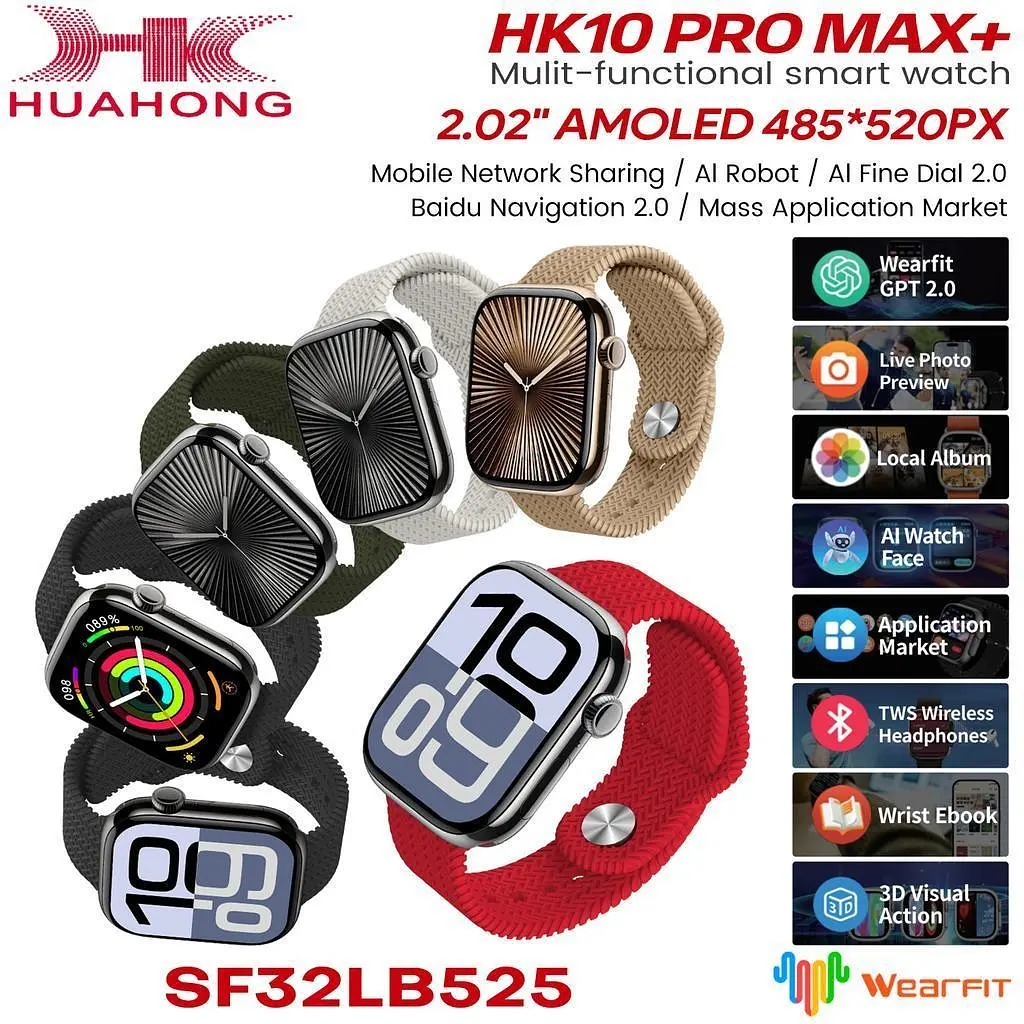 Смарт-годинник HK10 Pro Max білий - фото 10