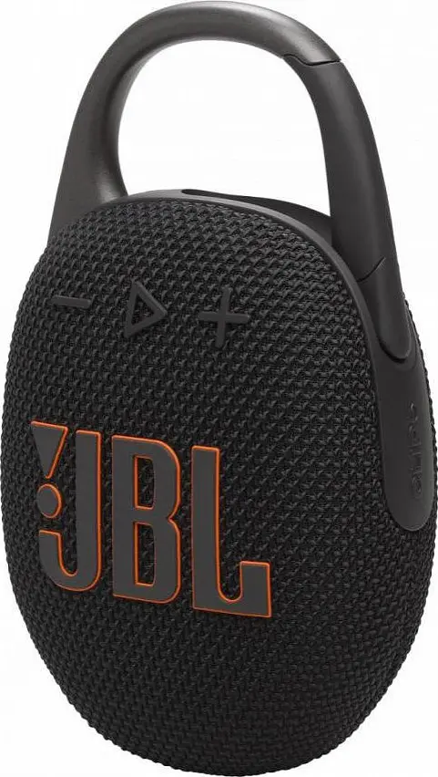 Портативна колонка JBL Clip 5 Black (JBLCLIP5BLK) - фото 2
