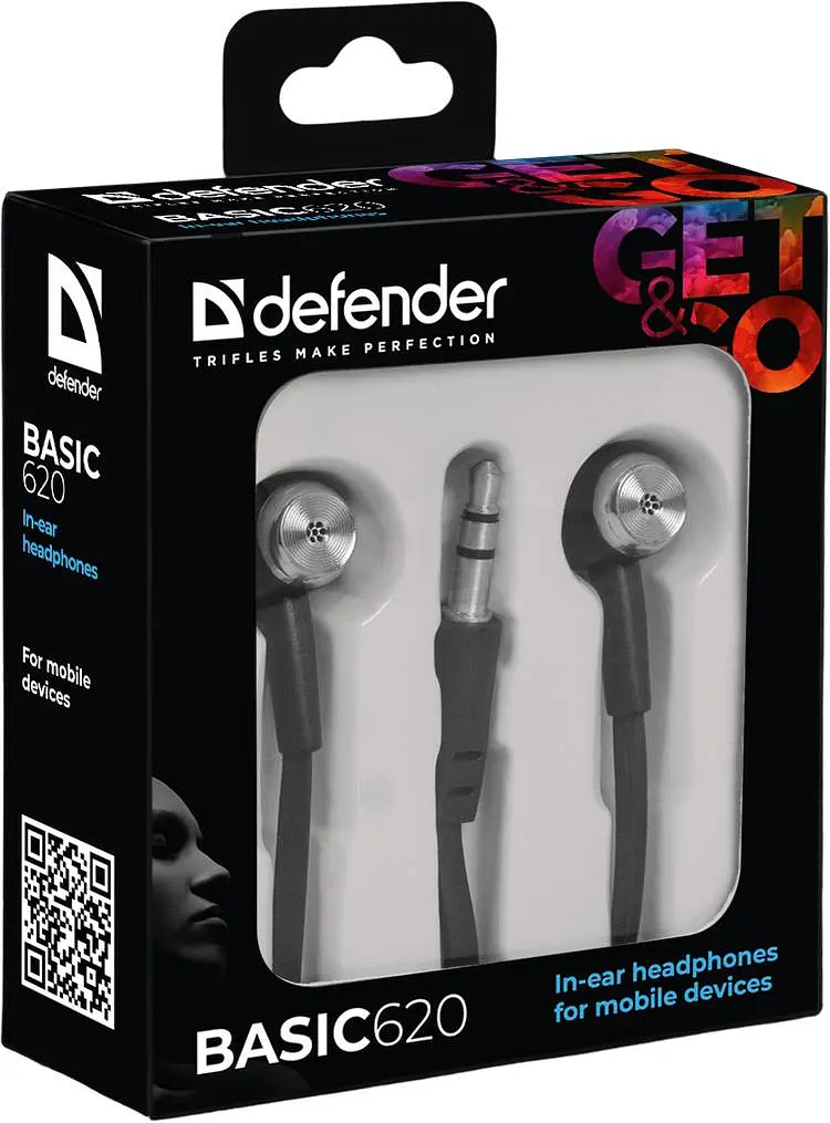 Навушники Defender Basic-620 Black (63620) (6272828) - фото 3