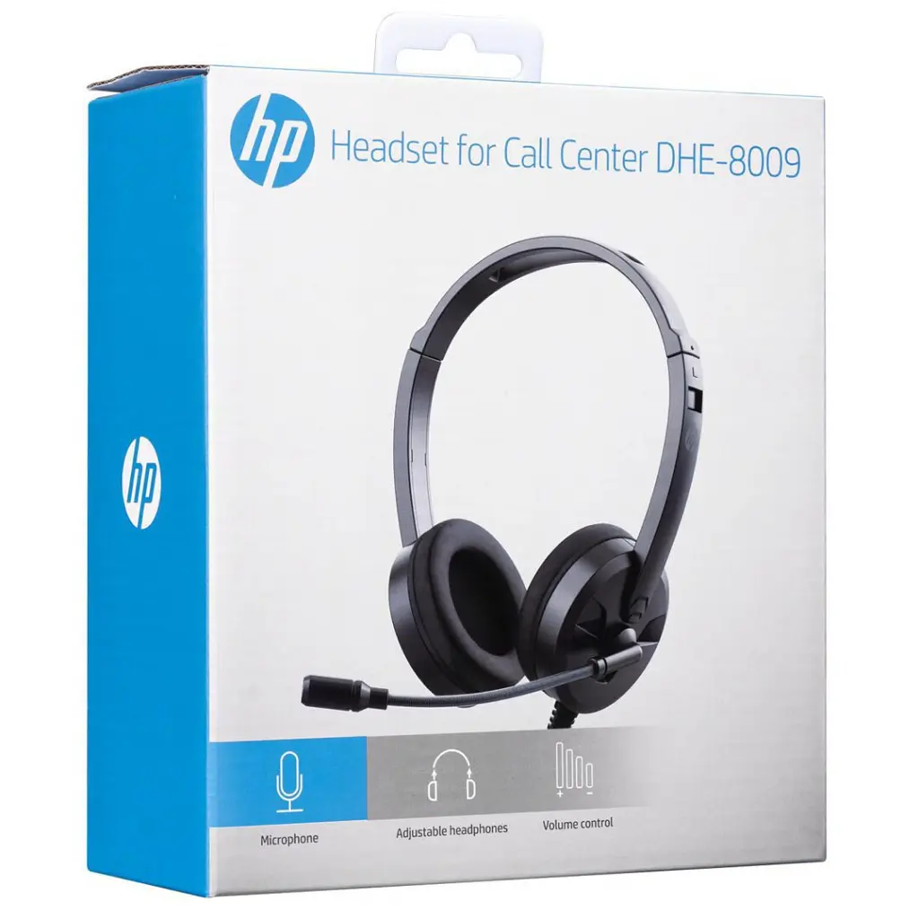 Навушники HP DHE-8009 Black (DHE-8009) - фото 6
