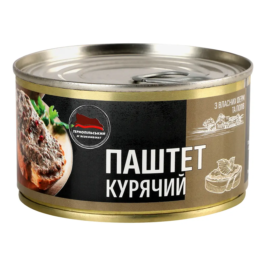 Уцінка. Паштет Тернопільський МК курячий 225 г - фото 2