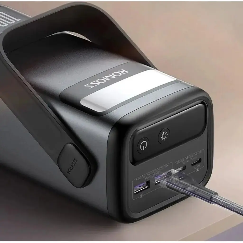 Внешний аккумулятор Romoss PMT60 60000mAh 100W Black [PMT60-1D2-2133H] [120785] - фото 3