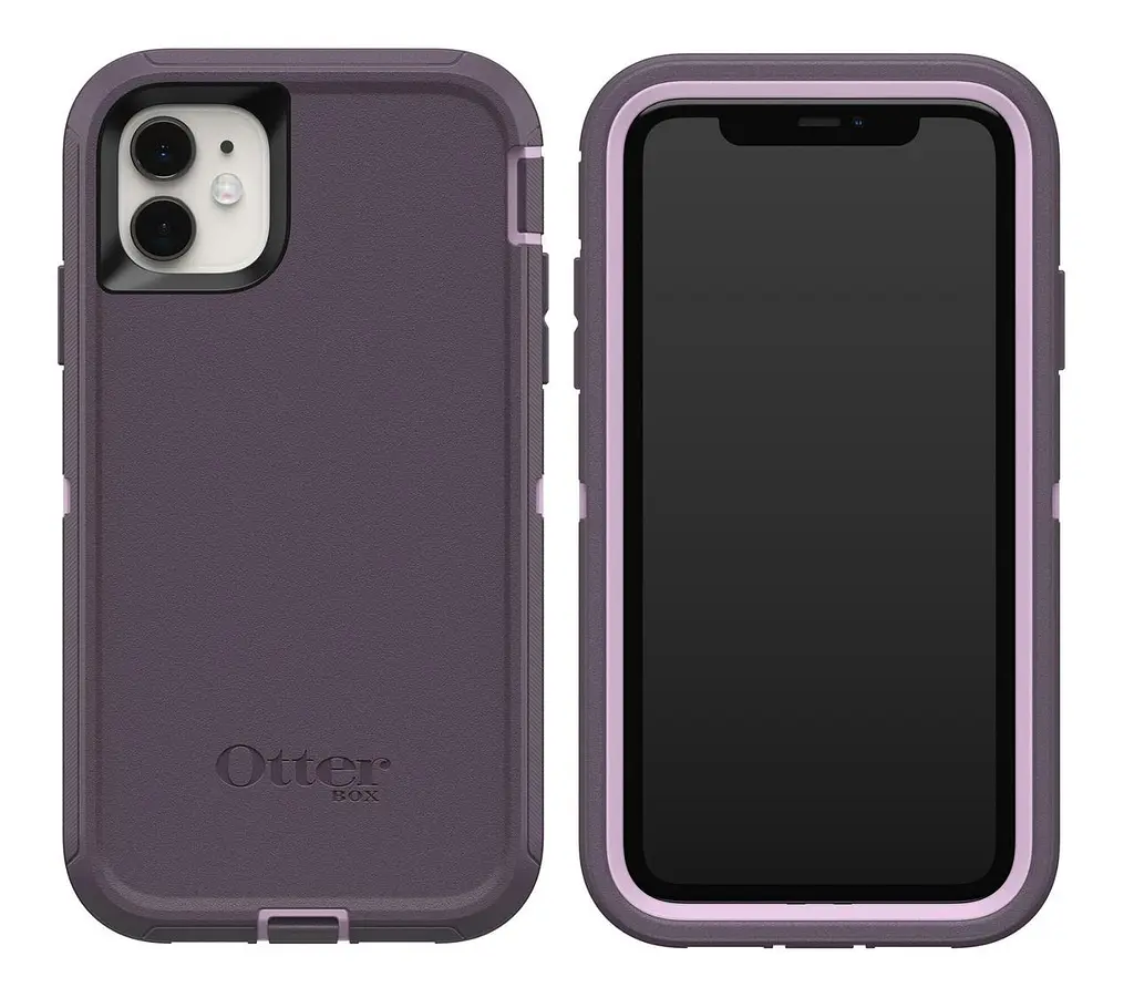 Чохол протиударний з кліпсою OtterBox Defender Series 77-62458 для iPhone 11 (6.1") Purple Nebula - фото 2