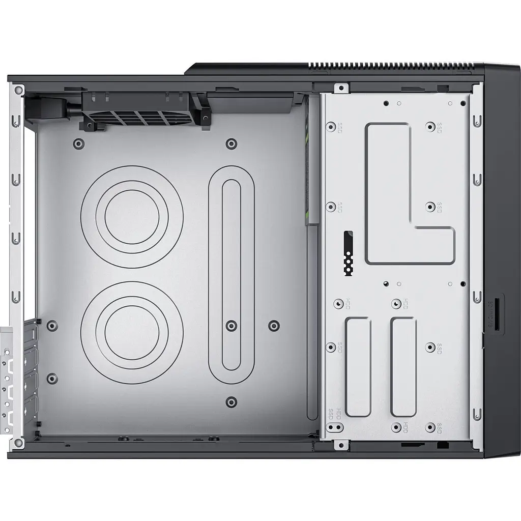 Корпус GameMax GS-400 з блоком живлення 400W SFX 80+ Bronze (ST-608-2U2-2U3-TYPE-C-CR-400W) - фото 6
