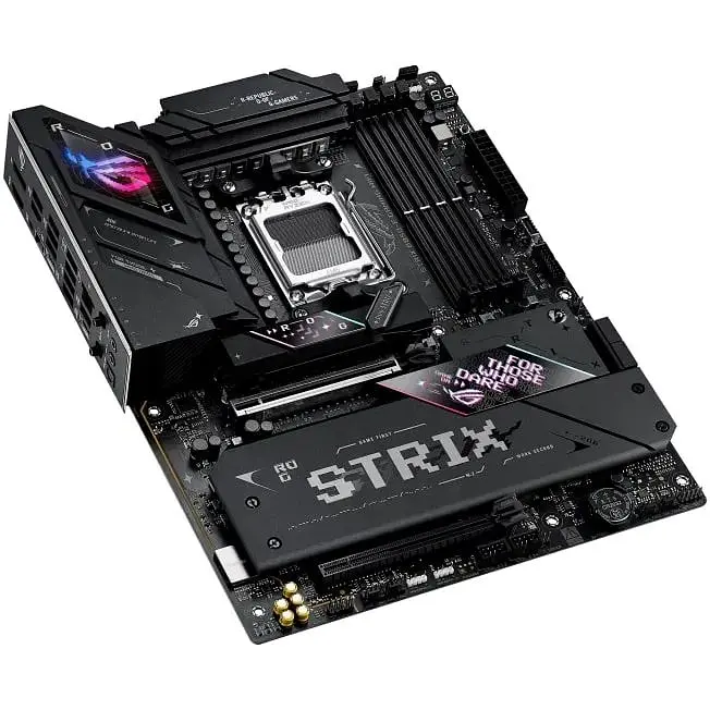 Материнская плата Asus Rog Strix B850-E Gaming WIFI sAM5 B850 4xDDR5 M.2 HDMI DP USB Type-C WiFi BT ATX - фото 6