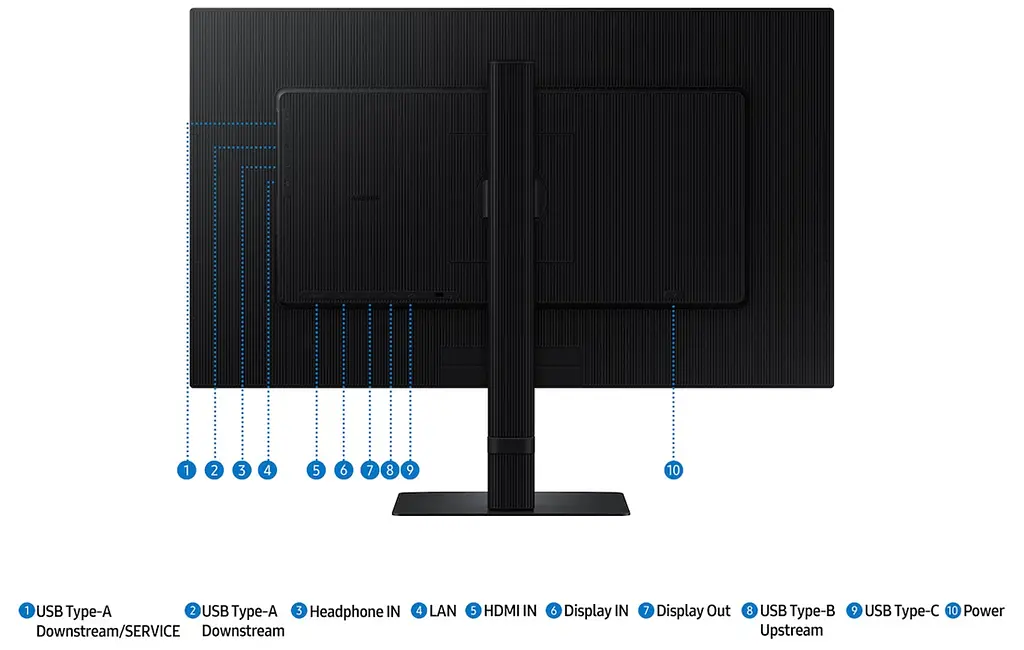 Монітор Samsung 27" LS27D604UAIXUA teh0022192 - фото 8