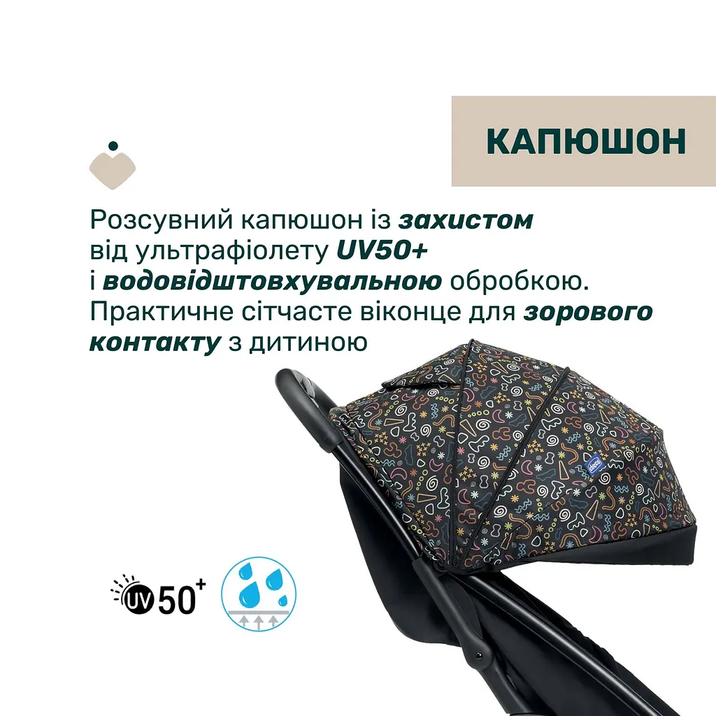 Прогулянкова коляска Chicco Glee (87068.75) - фото 5