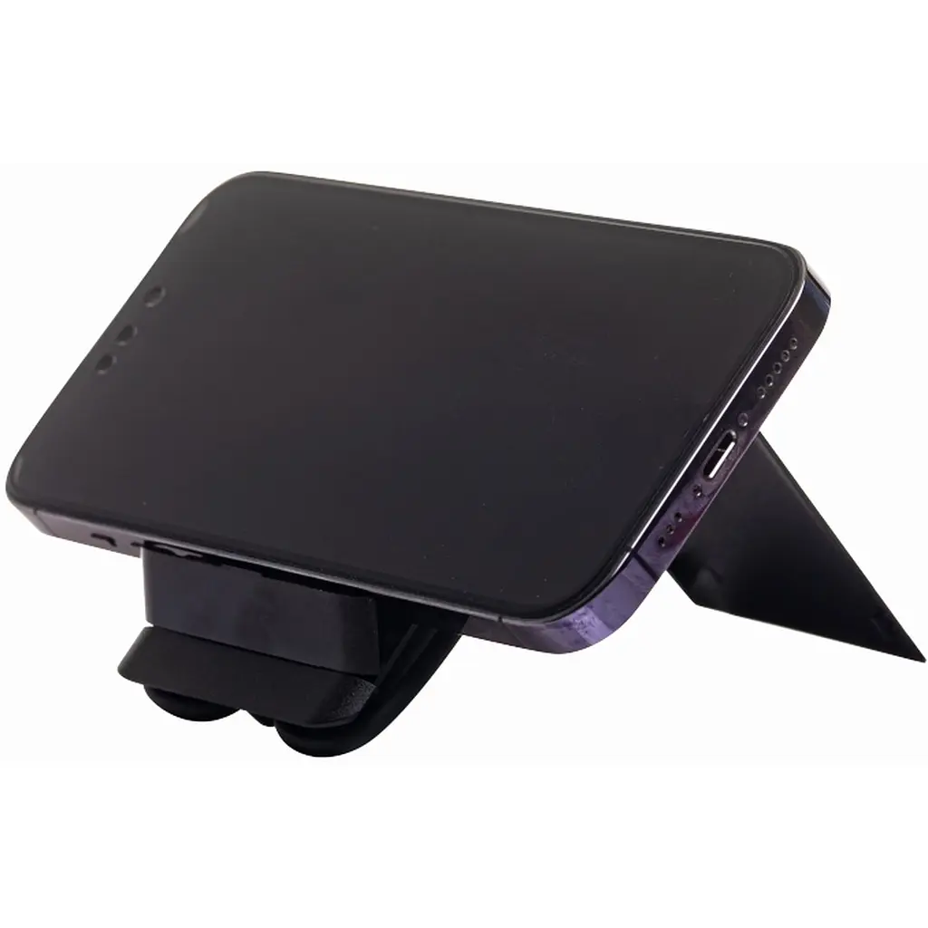 Бездротовий зарядний пристрій TheGeneral Flow 15W з набором перехідників USB/USB C чорний (40070119-01) - фото 3