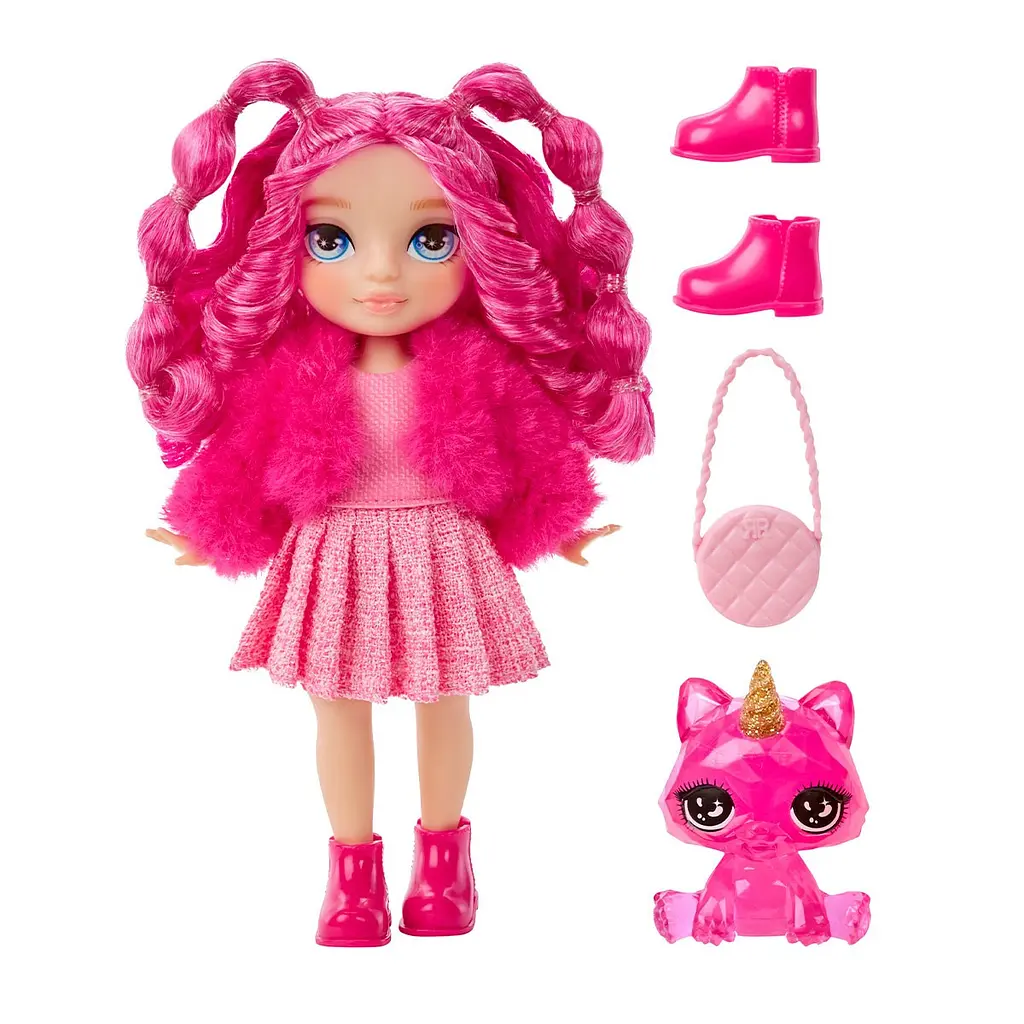 Фігурка Rainbow High серії Littles - Маджента ігровий набір з лялькою  - фото 6