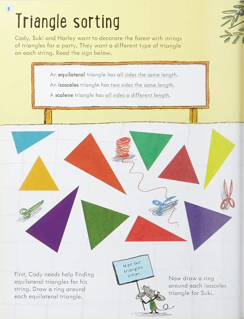 Key Skills. Wipe-Clean Geometry 8-9 - фото 9