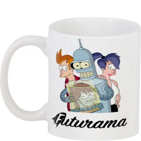 Кружка GeekLand Футурама Futurama 02.20.072 330 мл белая - фото 3
