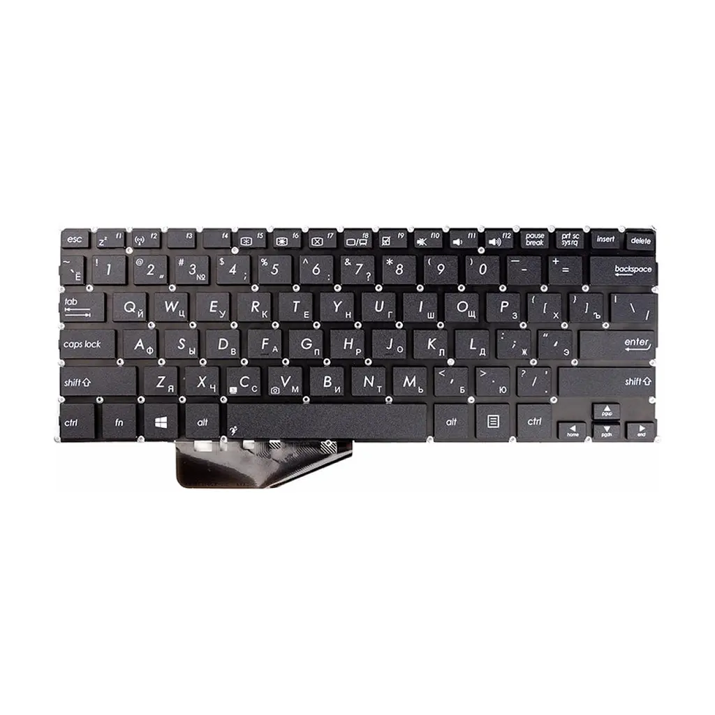 Клавіатура ноутбука ASUS F200CA, X200CA чорна (KB310773)