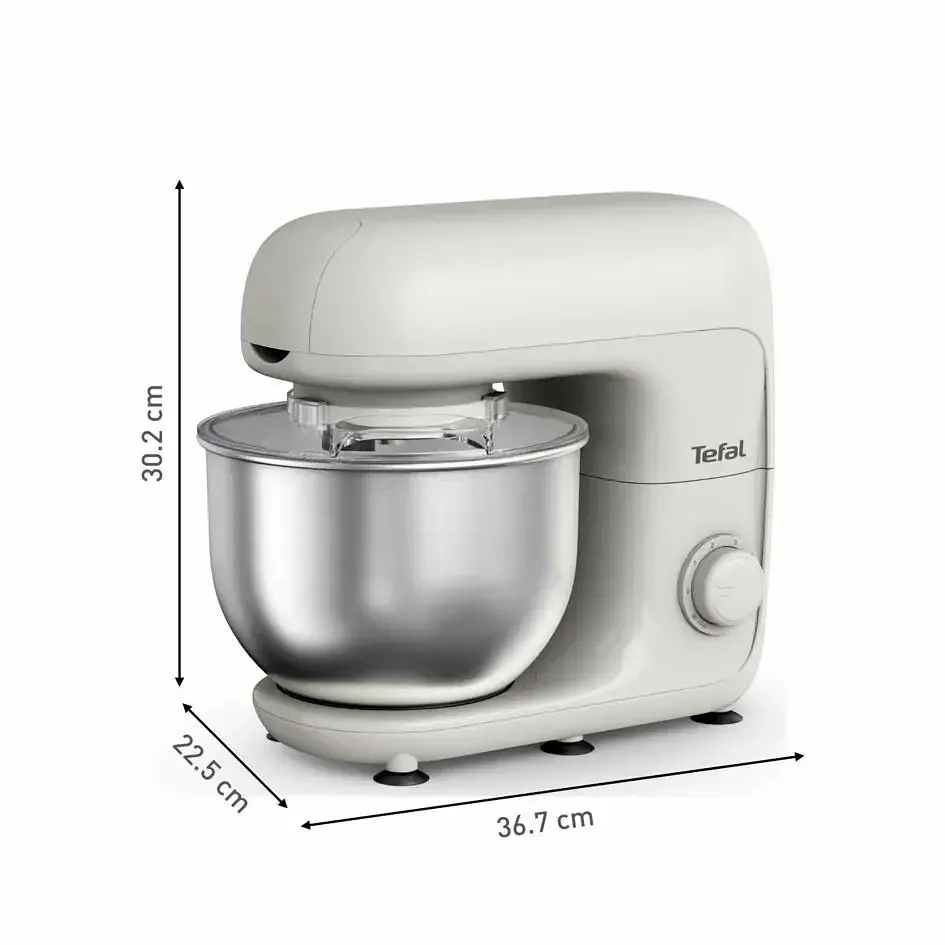 Миксер планетарный Tefal Bake Essential белый 800 Вт (QB160138) - фото 16