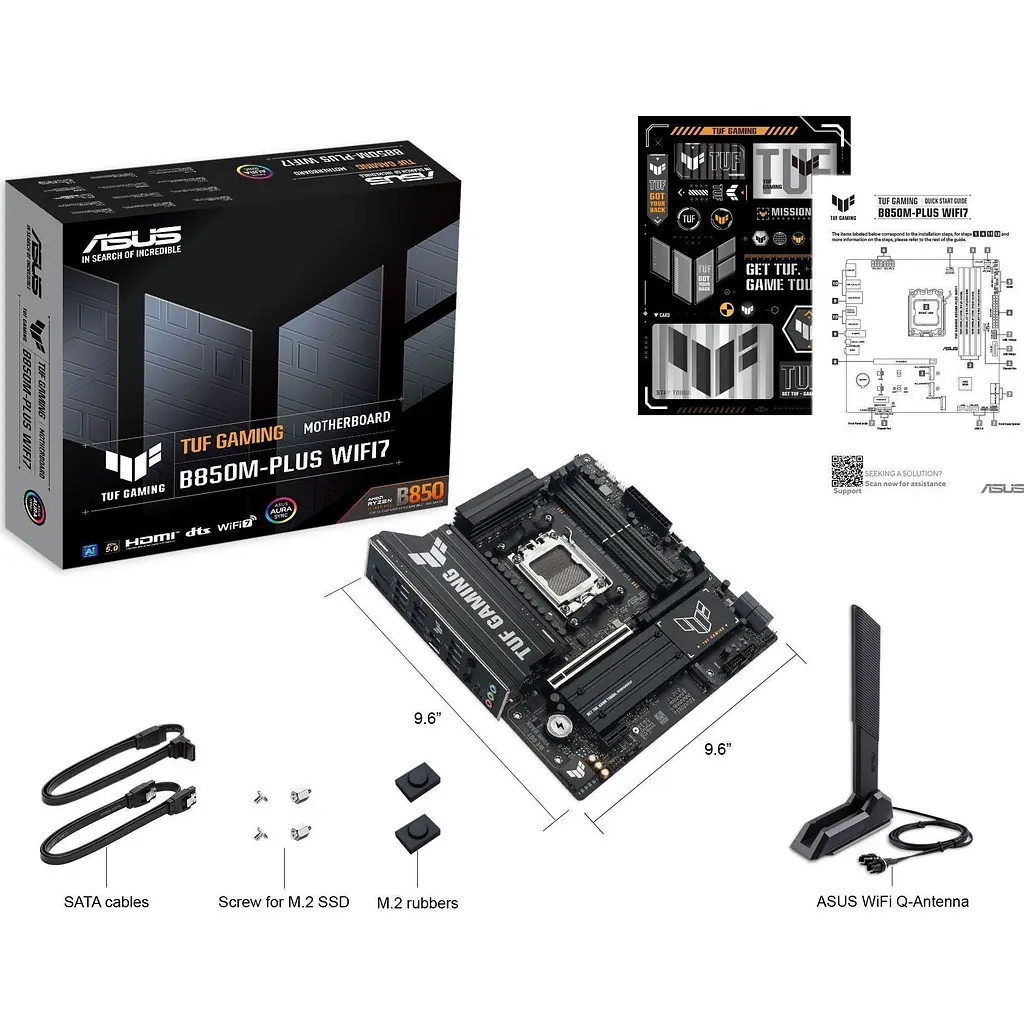 Материнська плата Asus TUF Gaming B850M-PLUS WIFI7 (90MB1MU0-M0EAY0) [147045] - фото 10