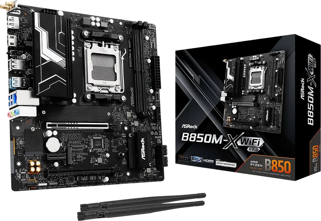 Материнська плата ASRock B850M-X WIFI R2.0 Socket AM5 - фото 3