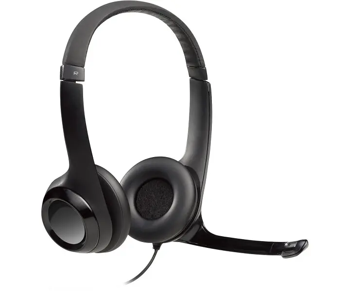 Навушники з мікрофоном Logitech H390 USB black(981-000406)
