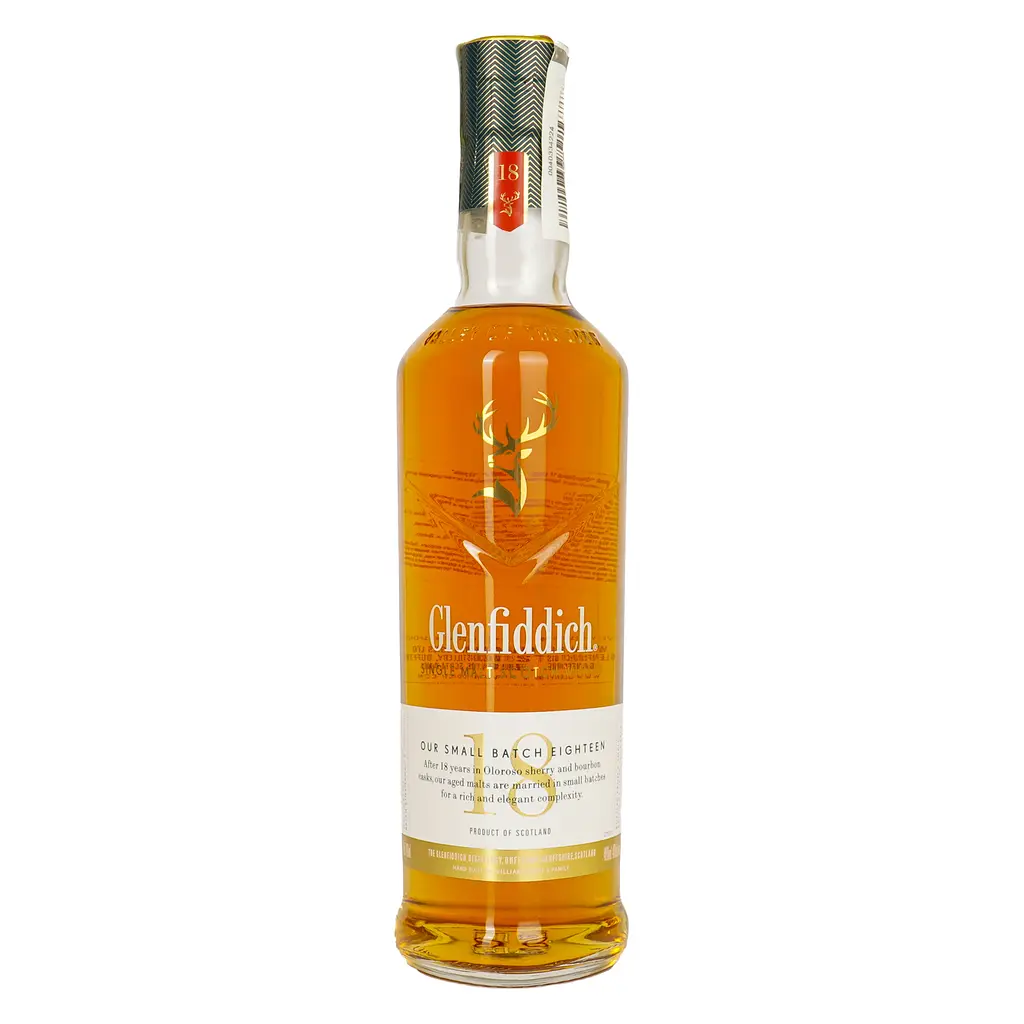 Уцінка. Віскі Glenfiddich Single Malt Scotch 18 yo в подарунковій упаковці 40% 0.7 л (476800) - фото 3