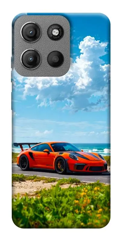 TPU чохол Demsky Car in nature для Motorola Moto G15 4G