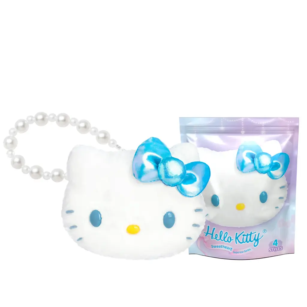 М’яка іграшка Pop Top Hello Kitty 9,8 х 6,9 х 7,8 см Поліестер Зірковий стиль