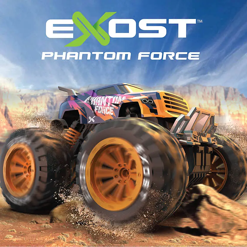 Машина Silverlit Exost Phantom Force 1:16 на радиоуправлении 2.4 ГГц фиолетовая (20289) - фото 7