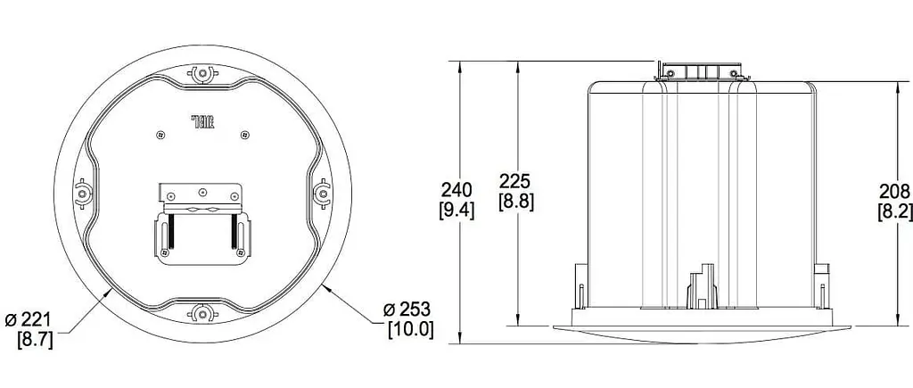 Акустическая система JBL Control16C/T (CONTROL 16C/T) - фото 3