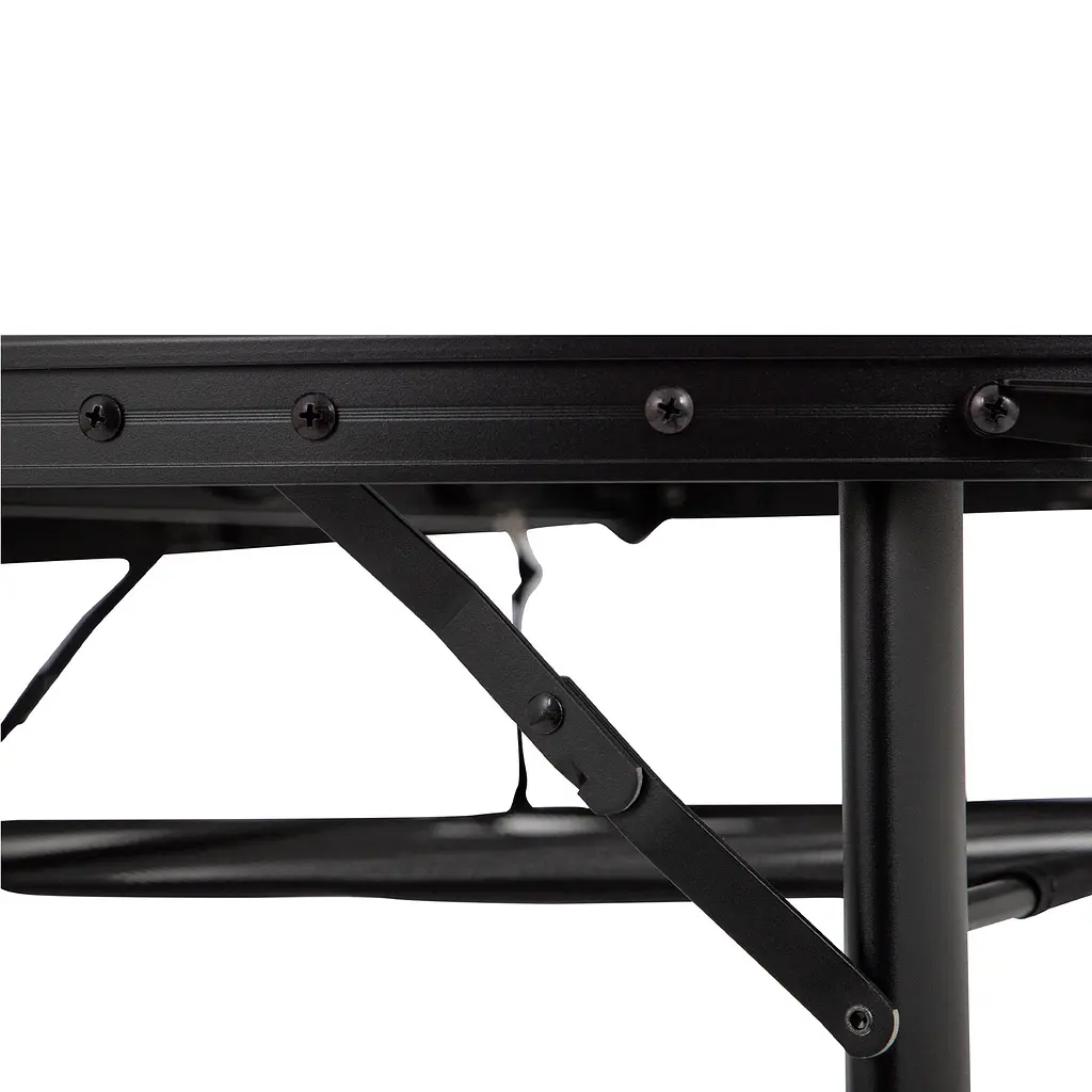 Складной стол Bo-Camp Woodbine Oval 100x70 cm Black/Wood look (1404185), Коричневый - фото 10